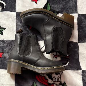 Dr. Martens Black Candace boots